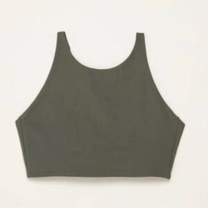 Girlfriend Collective Topanga Bra in Thyme Sports Bra